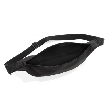 Logo trade corporate gift photo of: Crescent AWARE™ RPET half moon sling bag